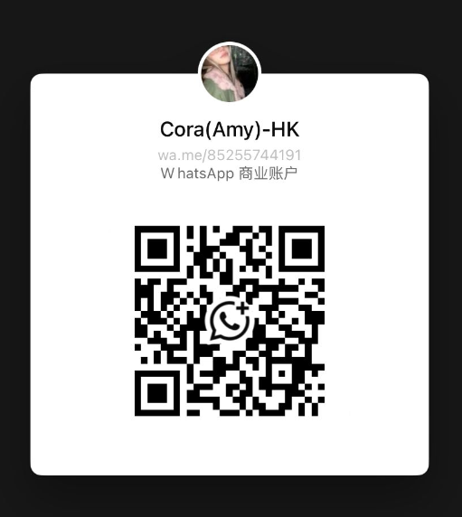 HK Peptide WhatsApp Business QR code — wa.me/85255744191